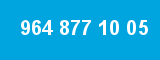 964 877 10 05 964 877 10 05